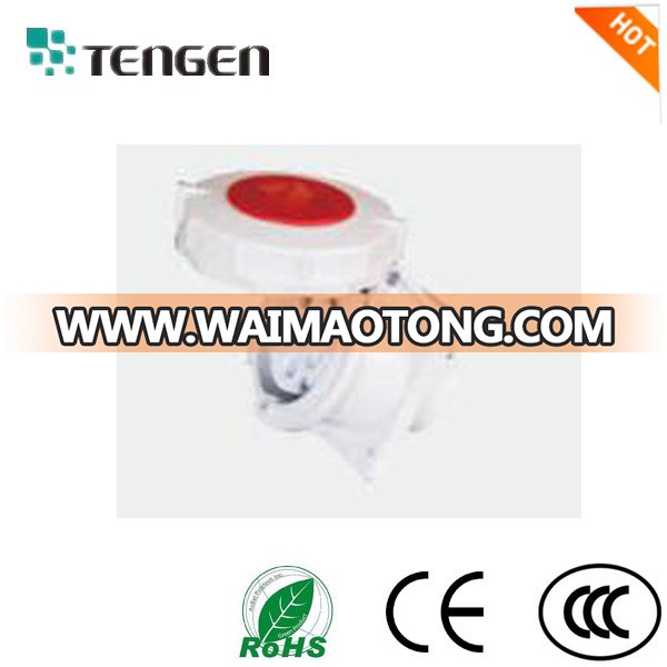 En/IEC Standard IP44 IP67 Panel Mounted 16A 32A 63A Industrial Socket